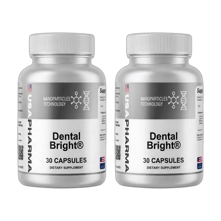 DeltaBright Oral Health Supplement Bottle